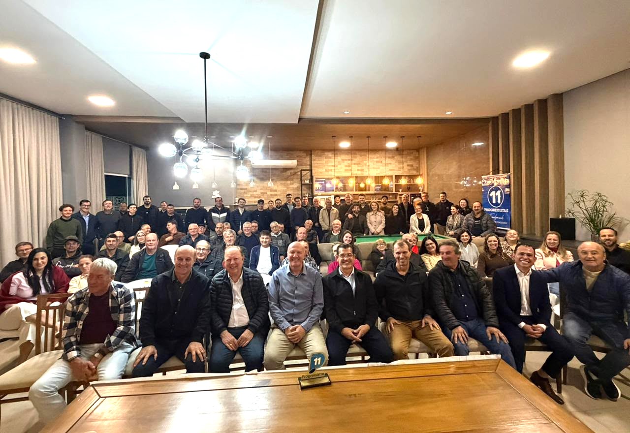 PP de Araranguá une forças em apoio a Evandro Scaini e José Milton Scheffer