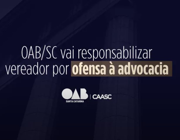 Após fala sobre advogados, vereador de Criciúma se retrata e admite: ‘Ultrapassei os limites da crítica’