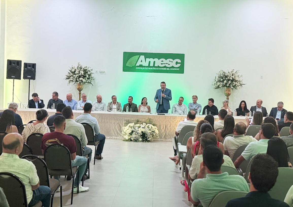 Alex Bianchin assume pela terceira vez a presidência da AMESC