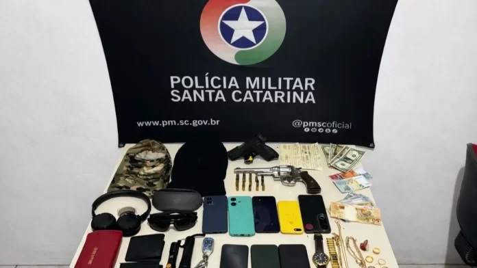 BOPE prende suspeitos de roubo e sequestro no Sul de Santa Catarina